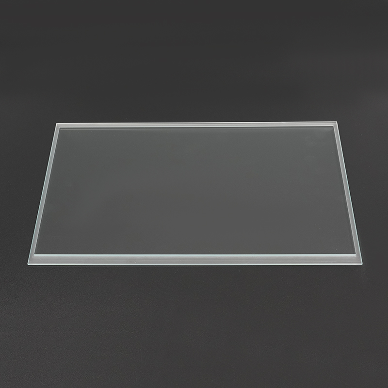 Formet farveløst optisk glas