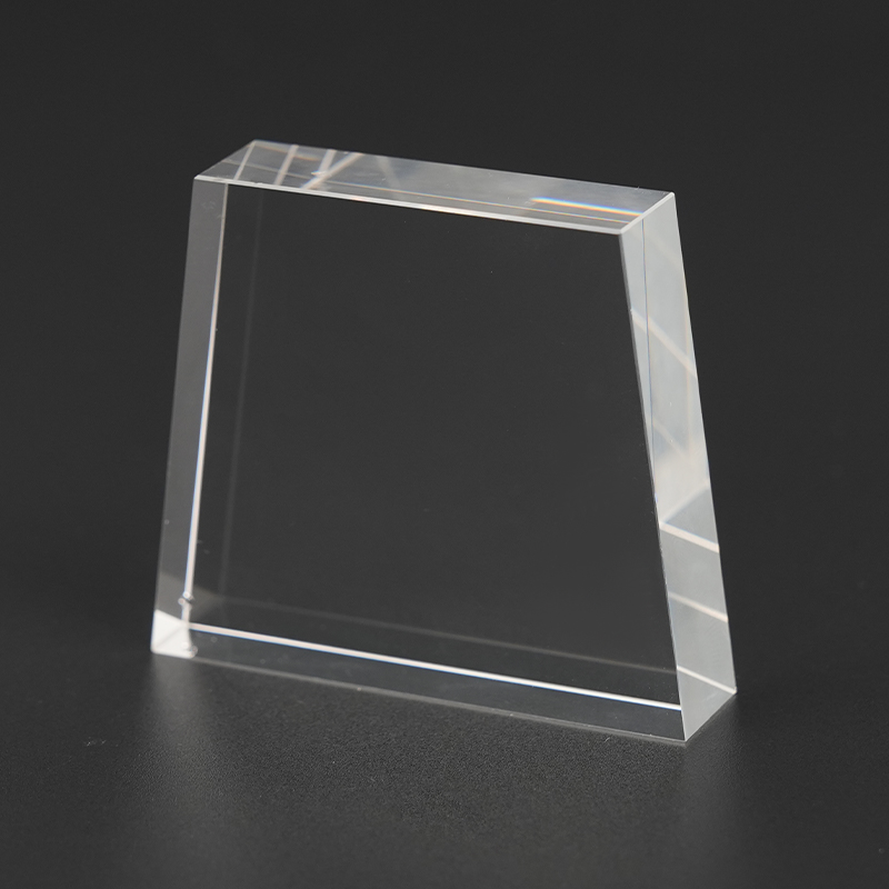 Prisme farveløst optisk glas